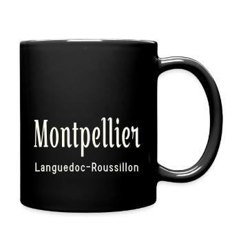 Montpellier Languedoc-Roussillon France French - Full Color Mug - black - Right