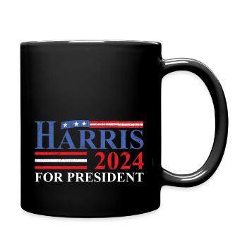 Kamala Harris 2024 For President Election Campaign - Full Color Mug - black - Right