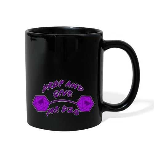 Drop and Give Me D20 - Full Color Mug