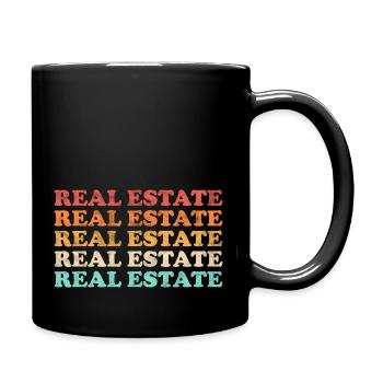 Real Estate - Full Color Mug - black - Right
