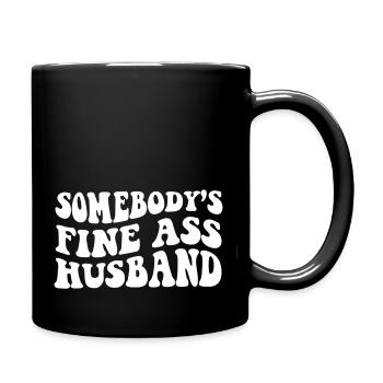 Somebody'S Fine Ass Husband - Full Color Mug - black - Right