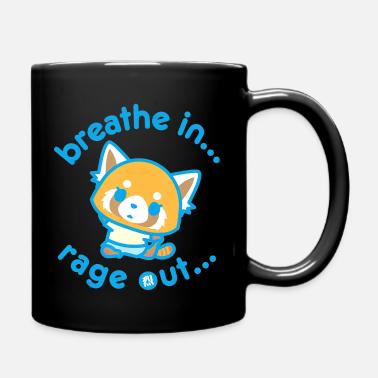 Aggretsuko Yoga Breathe In Rage Out T' Mug | Spreadshirt