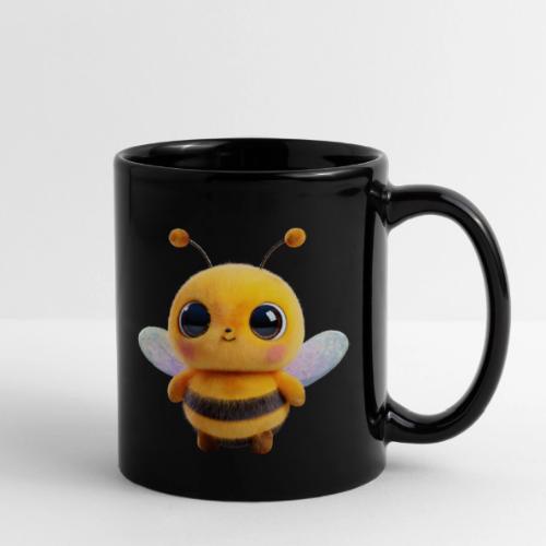 Sweet Cartoon Baby Bee with Innocent Eyes - Full Color Mug