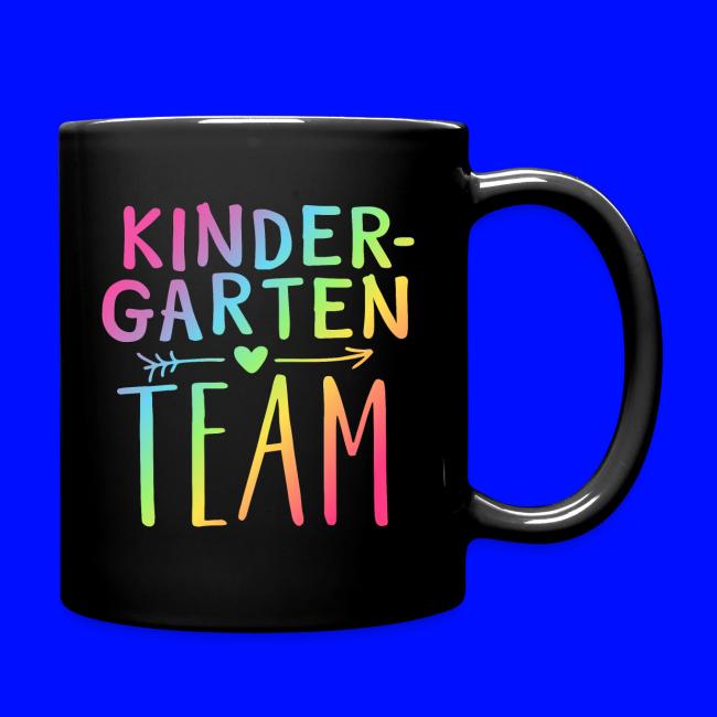 Kindergarten Team Neon Rainbow Teacher T-Shirts