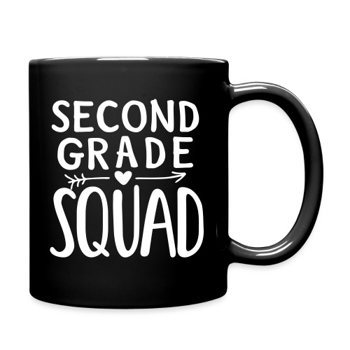 Second Grade Squad Teacher Team T-Shirts - Full Color Mug