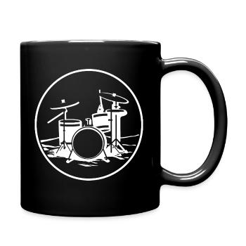 Drum Kit - Full Color Mug - black - Right