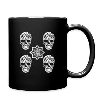 Skull Skull - Full Color Mug - black - Right