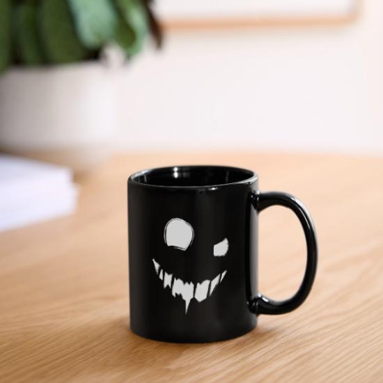 Creepy Smile' Full Color Mug | Spreadshirt