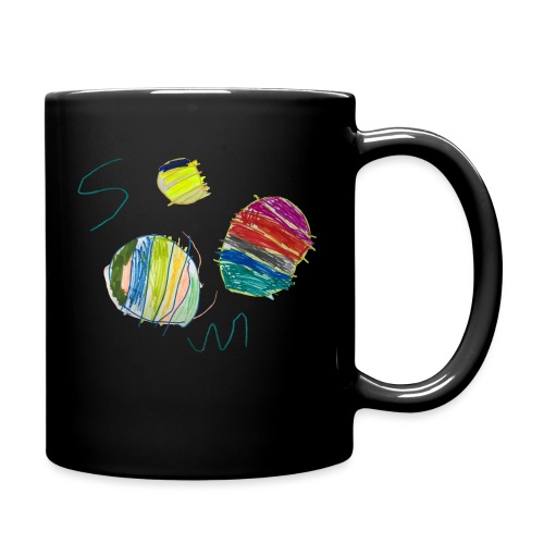 Three basketballs. - Full Color Mug