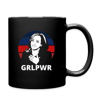 Kamala harris - Full Color Mug - black - Right