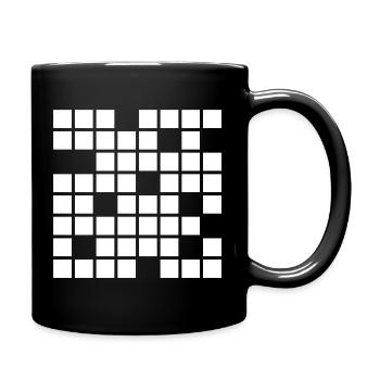 Crossword Puzzle - Full Color Mug - black - Right