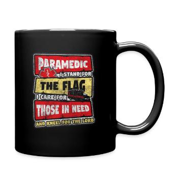 Ambulance Services Hospital Emergency Call Rescuer - Full Color Mug - black - Right