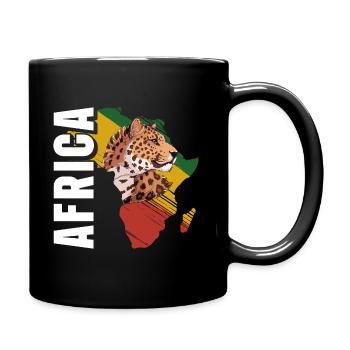 Africa Conservation Nature African - Full Color Mug - black - Right