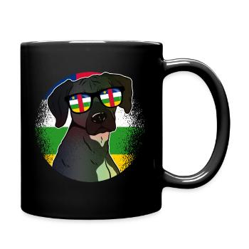 Central African Republic - Full Color Mug - black - Right