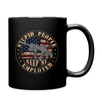Policeman Hunt - Full Color Mug - black - Right
