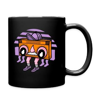 Low Beat Low Life - Full Color Mug - black - Right