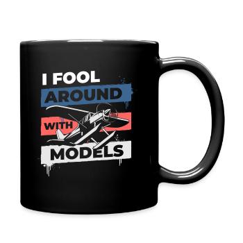 Model Maker Hobby Model Building Model - Full Color Mug - black - Right