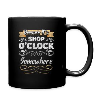 Shop Shopping Center Clothing Queen - Full Color Mug - black - Right