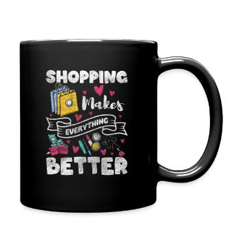 Shopping Shopping Center Addict Mall - Full Color Mug - black - Right