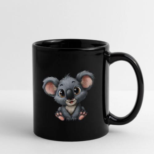 Joyful Cartoon Baby Koala with Big Eyes - Full Color Mug