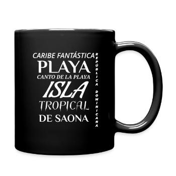 Caribbean Fantastic Saona Island - Full Color Mug - black - Right