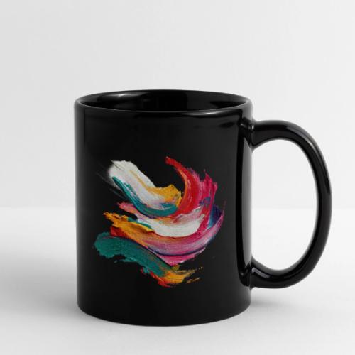 Colorful brushstrokes - Full Color Mug