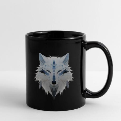 Ivory Grace Wolf - Full Color Mug