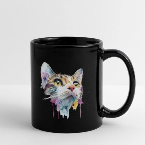 Chromatic Cat Splash - Full Color Mug