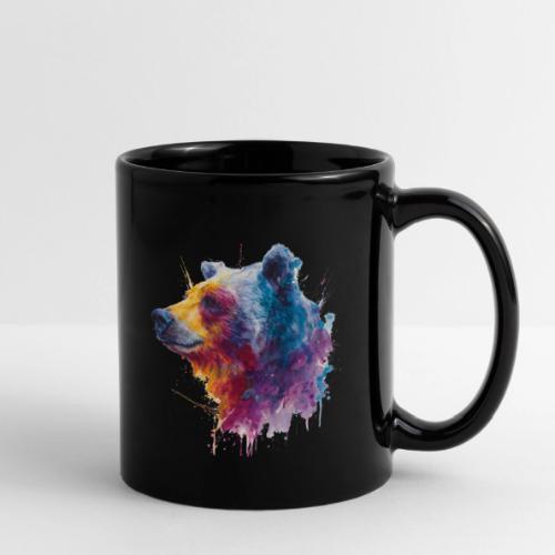 Watercolor Bear Portrait - Full Color Mug