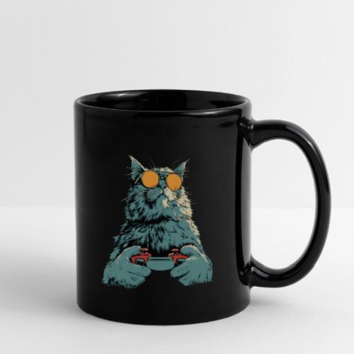 Cat: Fluff Mode On - Full Color Mug