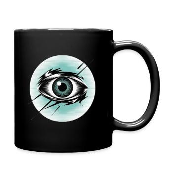 Electric Eye Burst - Full Color Mug - black - Right
