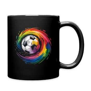 Soccer - Full Color Mug - black - Right