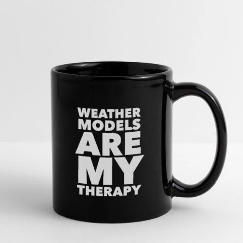 Weather Models are my Therapy - Full Color Mug