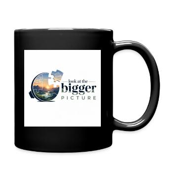 Bigger picture  - Full Color Mug - black - Right