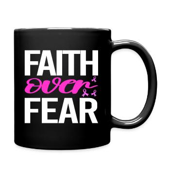 toddler breast cancer shirts in store - Full Color Mug - black - Right