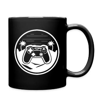 Gamepad Graphic - Full Color Mug - black - Right