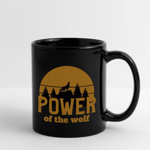 Power Of The Wolf - Full Color Mug