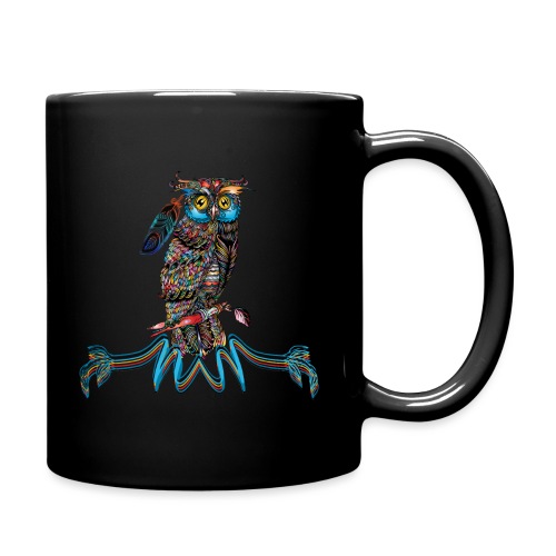 Native American Indian Indigenous Wisdom Owl - Full Color Mug