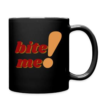Bite Me! - Full Color Mug - black - Right