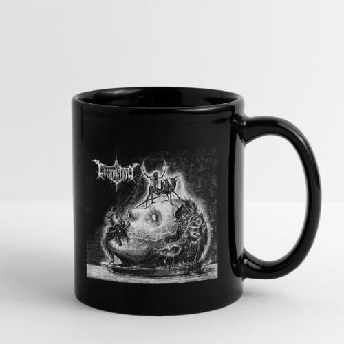 Decorpsetated - Human Words album cover, white - Full Color Mug