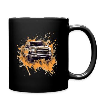 F150 Mud Puddle - Full Color Mug - black - Right
