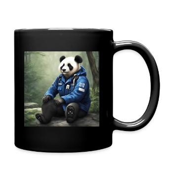Paramedic Panda - Full Color Mug - black - Right