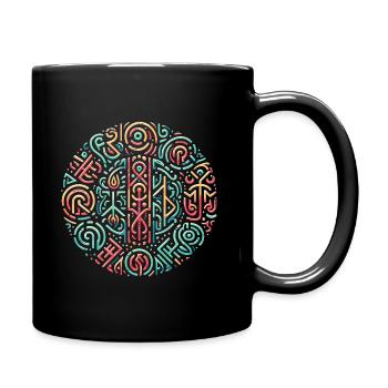 Runic Guardians - Full Color Mug - black - Right