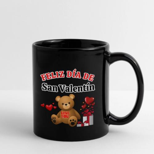 Valentine's Day Celebration Bears Love Hearts. - Full Color Mug