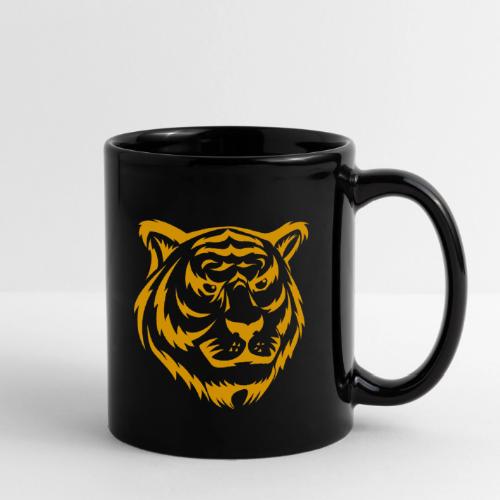 Fashion, Yellow Tiger Souvenirs, Men's T-shirts - Full Color Mug