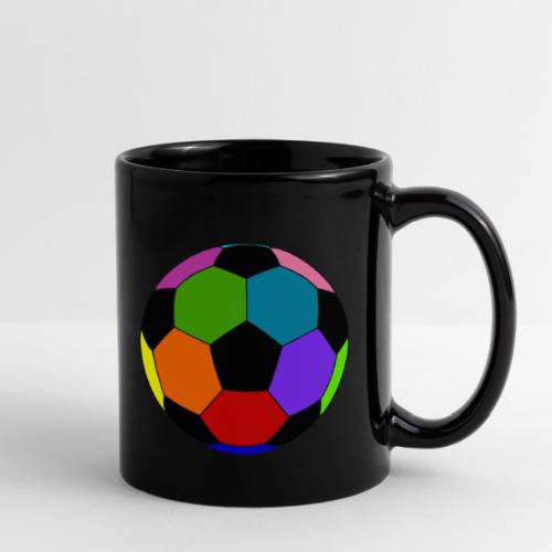 Multi-colored soccer ball - Full Color Mug