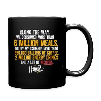 6 Million Meals 2 Million Energy Drinks - Full Color Mug - black - Right