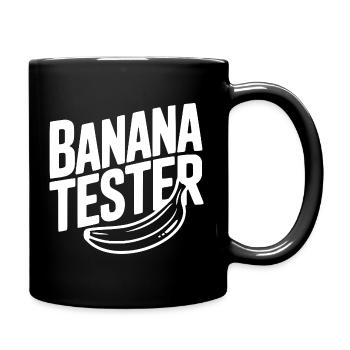 Banana Tester - Full Color Mug - black - Right