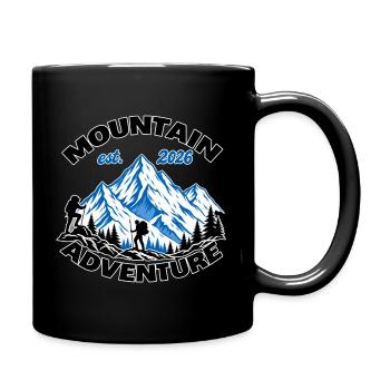 Mountain Adventure Logo 2026 - Full Color Mug - black - Right