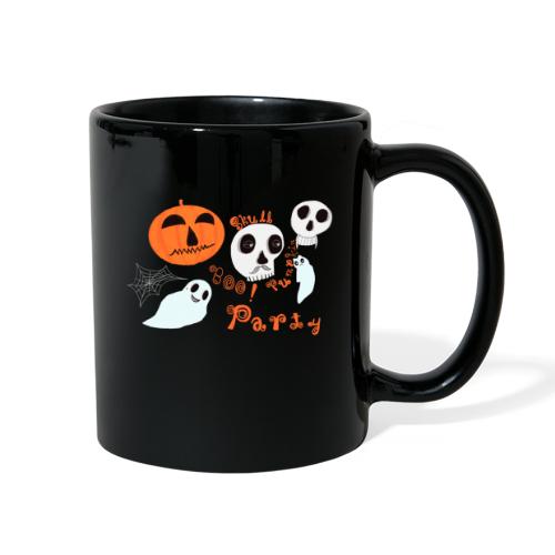 Skull boo pumpkin party - Full Color Mug